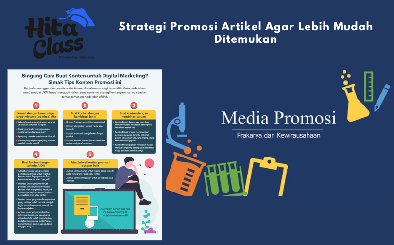Strategi Promosi Artikel Agar Lebih Mudah Ditemukan